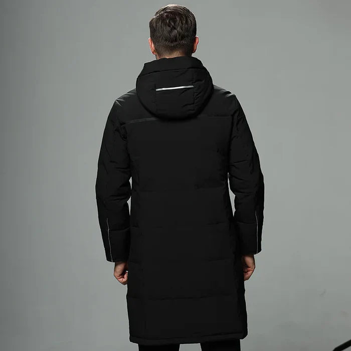 Sobretudo Masculino Social Bianchino BC219 - Elegância e funcionalidade com proteção impermeável.