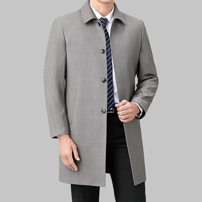 Sobretudo Masculino Social em Lã Bianchino BC234 - Design refinado e elegante, ideal para eventos formais e ocasiões especiais.