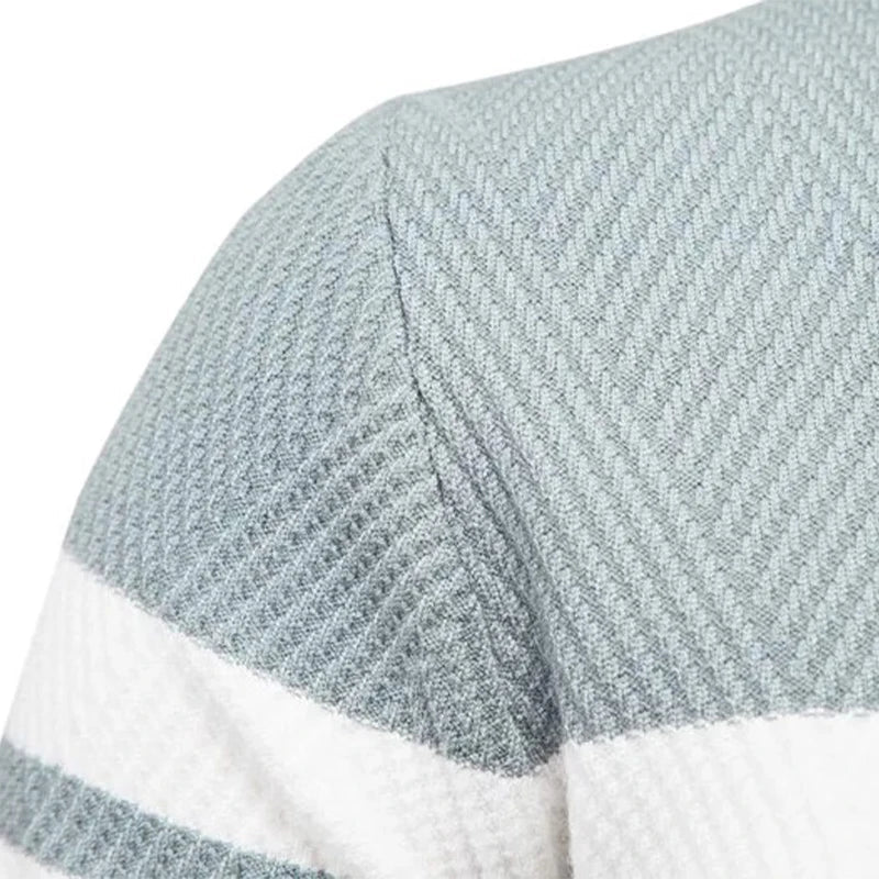 Suéter Masculino em Lã Bianchino BC176 - Slim Fit com Gola Redonda Clássica, Tecido Premium e Costuras Reforçadas para Elegância e Durabilidade.