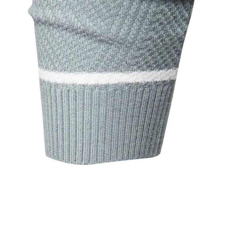 Suéter Masculino em Lã Bianchino BC176 - Slim Fit com Gola Redonda Clássica, Tecido Premium e Costuras Reforçadas para Elegância e Durabilidade.