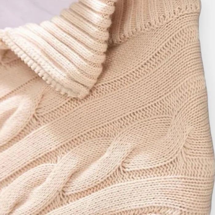 Suéter Masculino em Tricot Bianchino BC018 - Estilo refinado com meio zíper e tricot premium para máximo conforto e elegância.