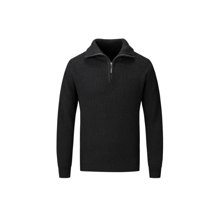 Suéter Masculino em Tricot Bianchino BC019 - Tricot premium e design refinado para um visual moderno e versátil.