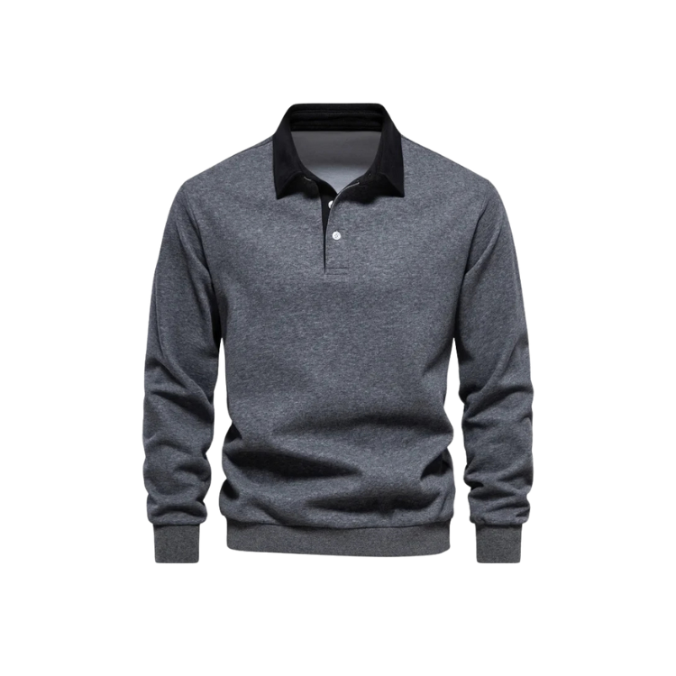 Suéter Masculino Gola Polo Bianchino BC021 - Tecido premium com design clássico e moderno, ideal para looks sofisticados e versáteis.