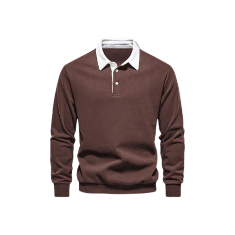 Suéter Masculino Gola Polo Bianchino BC021 - Tecido premium com design clássico e moderno, ideal para looks sofisticados e versáteis.