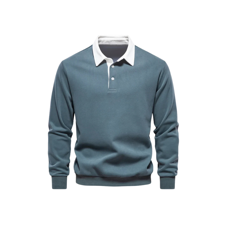 Suéter Masculino Gola Polo Bianchino BC021 - Tecido premium com design clássico e moderno, ideal para looks sofisticados e versáteis.