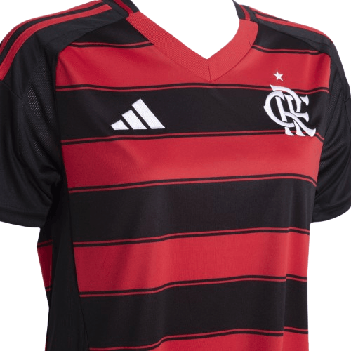 Manto Flamengo Feminina Jogo 1 Adidas 2025