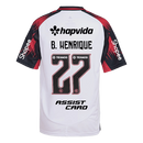 Manto Flamengo Jogo 2 Adidas 2025 – Com Kit Patrocínio – B. Henrique 27