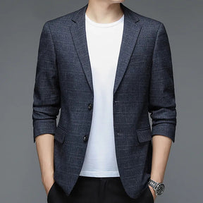 Blazer Masculino Bianchino BC191 - Elegância clássica com toques modernos.