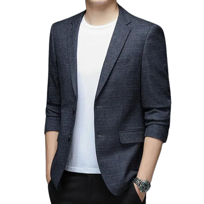 Blazer Masculino Bianchino BC191 - Elegância clássica com toques modernos.