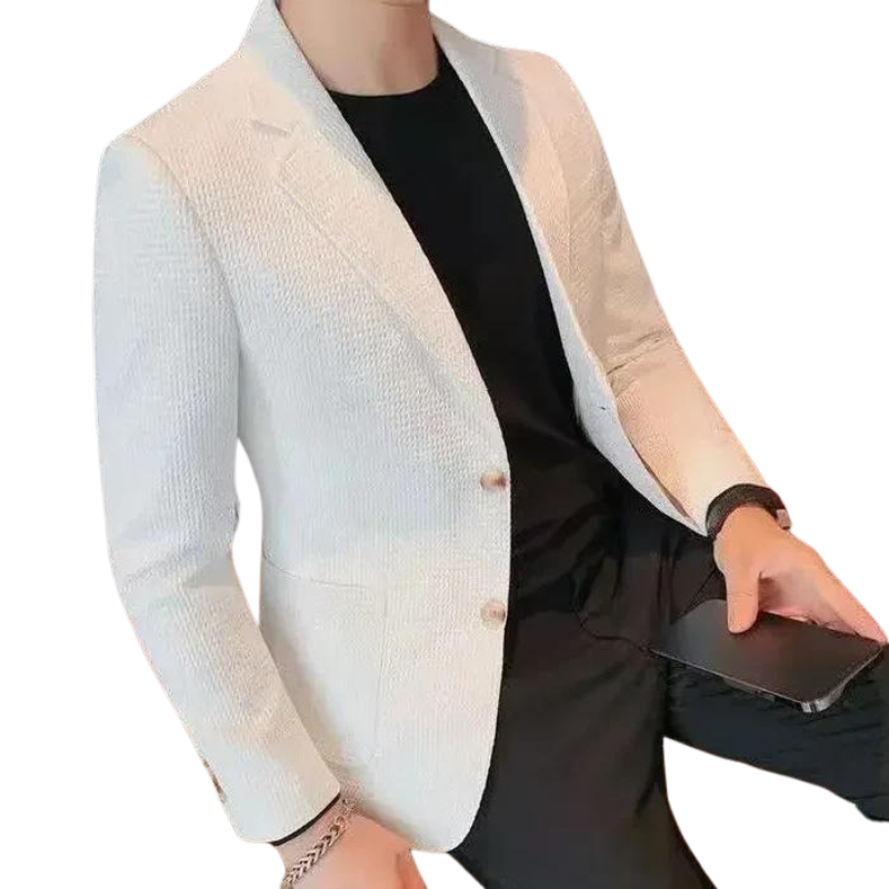 Blazer Masculino Bianchino BC192 - Estilo clássico com toques modernos e refinados.