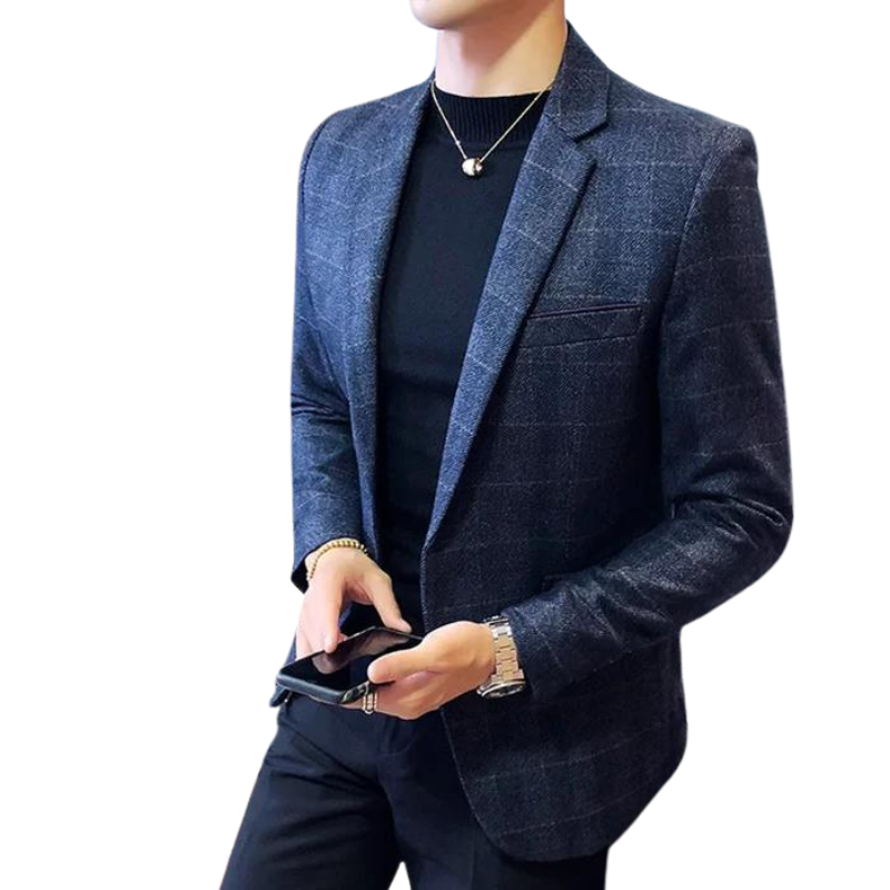 Blazer Masculino Bianchino BC196 - Design elegante e sofisticado com corte ajustado.