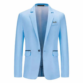 Blazer Masculino em Algodão Bianchino BC193 - Elegância contemporânea com corte moderno e acabamento premium.