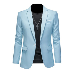 Blazer Masculino em Algodão Bianchino BC194 - Sofisticação clássica com toque moderno e acabamento premium.