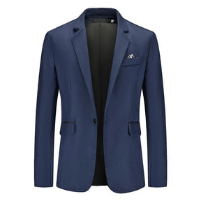 Blazer Masculino em Algodão Bianchino BC193 - Elegância contemporânea com corte moderno e acabamento premium.