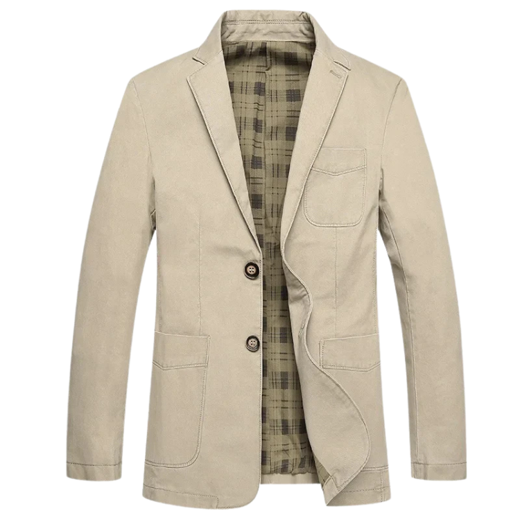 Blazer Masculino em Algodão Bianchino BC032 - Elegância Versátil e Confortável para Diferentes Ocasiões.