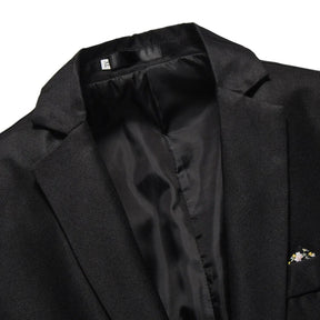 Blazer Masculino em Algodão Bianchino BC193 - Elegância contemporânea com corte moderno e acabamento premium.