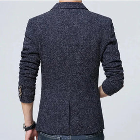 Blazer Masculino em Algodão Bianchino BC195 - Sofisticação e versatilidade com acabamento impecável.