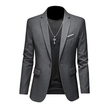 Blazer Masculino em Algodão Bianchino BC194 - Sofisticação clássica com toque moderno e acabamento premium.