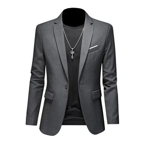 Blazer Masculino em Algodão Bianchino BC194 - Sofisticação clássica com toque moderno e acabamento premium.