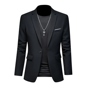 Blazer Masculino em Algodão Bianchino BC194 - Sofisticação clássica com toque moderno e acabamento premium.