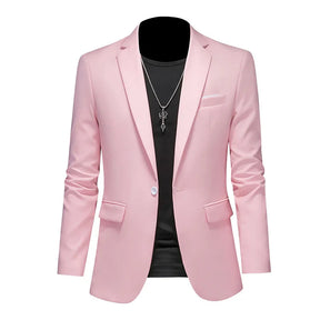 Blazer Masculino em Algodão Bianchino BC194 - Sofisticação clássica com toque moderno e acabamento premium.