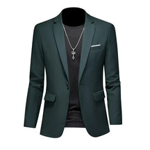 Blazer Masculino em Algodão Bianchino BC194 - Sofisticação clássica com toque moderno e acabamento premium.