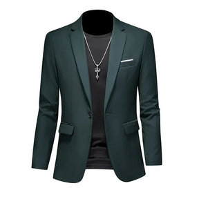Blazer Masculino em Algodão Bianchino BC194 - Sofisticação clássica com toque moderno e acabamento premium.