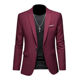 Blazer Masculino em Algodão Bianchino BC194 - Sofisticação clássica com toque moderno e acabamento premium.