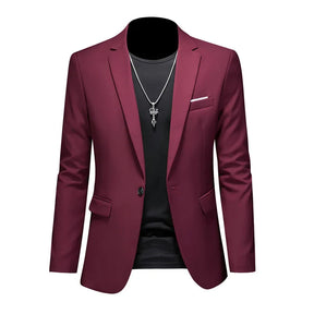 Blazer Masculino em Algodão Bianchino BC194 - Sofisticação clássica com toque moderno e acabamento premium.