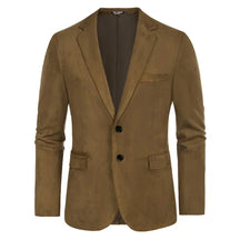 Blazer Masculino em Camurça Bianchino BC029 - Visual Sofisticado e Autêntico para Diferentes Ocasiões.