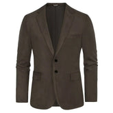 Blazer Masculino em Camurça Bianchino BC029 - Visual Sofisticado e Autêntico para Diferentes Ocasiões.