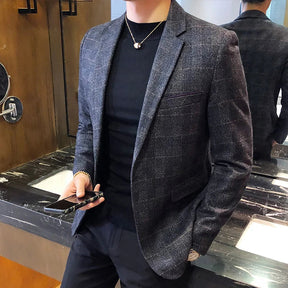 Blazer Masculino Bianchino BC196 - Design elegante e sofisticado com corte ajustado.