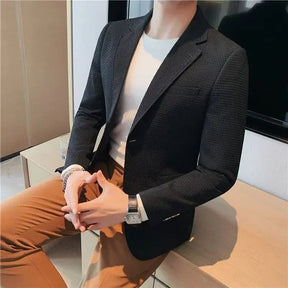 Blazer Masculino Bianchino BC192 - Estilo clássico com toques modernos e refinados.