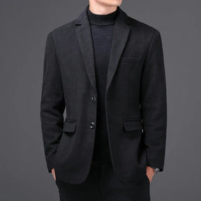 Blazer Masculino Bianchino BC188 - Corte Ajustado e Detalhes Refinados, Ideal para Diversas Ocasiões.