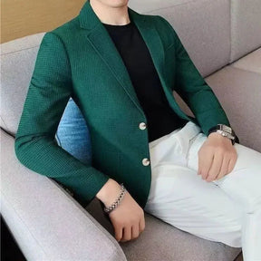 Blazer Masculino Bianchino BC192 - Estilo clássico com toques modernos e refinados.