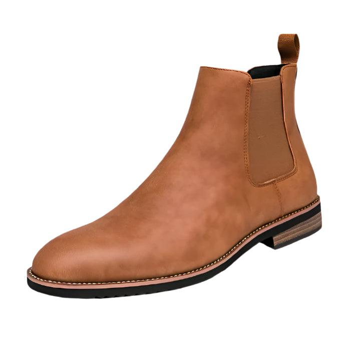 Bota Chelsea Masculina Bianchino BC283 com elásticos laterais, acabamento moderno e conforto para looks atemporais com sofisticação e autenticidade.