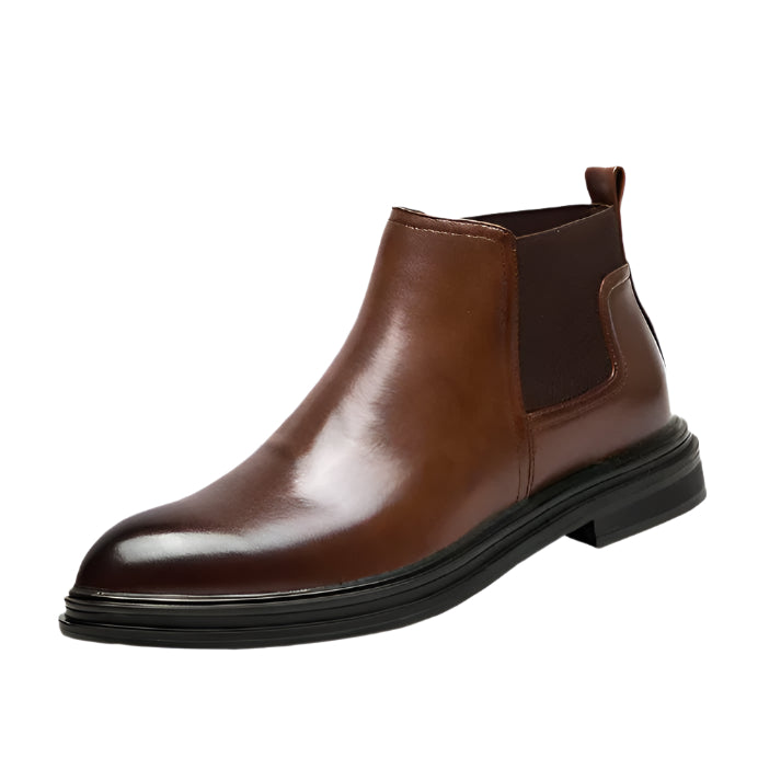 Bota Chelsea Masculina Bianchino BC273 com couro premium, design clássico e detalhes modernos para um visual elegante, versátil e atemporal.