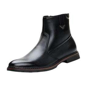 Bota Masculina Bianchino BC287 em couro premium com interior forrado para conforto, resistência e elegância em looks rústicos ou clássicos.