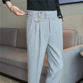 Calça de Alfaiataria Masculina Bianchino BC211 - Caimento impecável e design sofisticado.