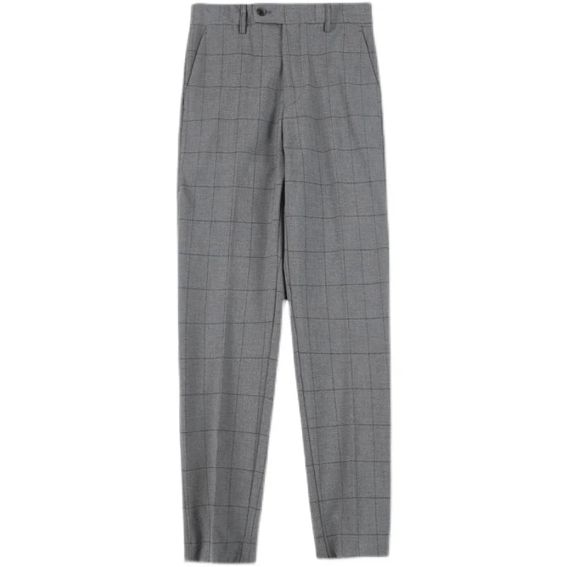 Calça de Alfaiataria Masculina Bianchino BC214 - Corte slim fit e elegância contemporânea.