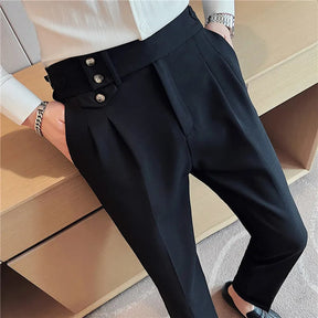 Calça de Alfaiataria Masculina Bianchino BC210 - Corte elegante e conforto premium.
