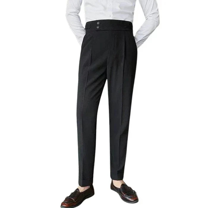 Calça de Alfaiataria Masculina Bianchino BC212 - Corte tradicional e elegância atemporal.