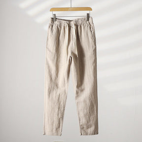 Calça de Linho Listrada Masculina Bianchino BC008