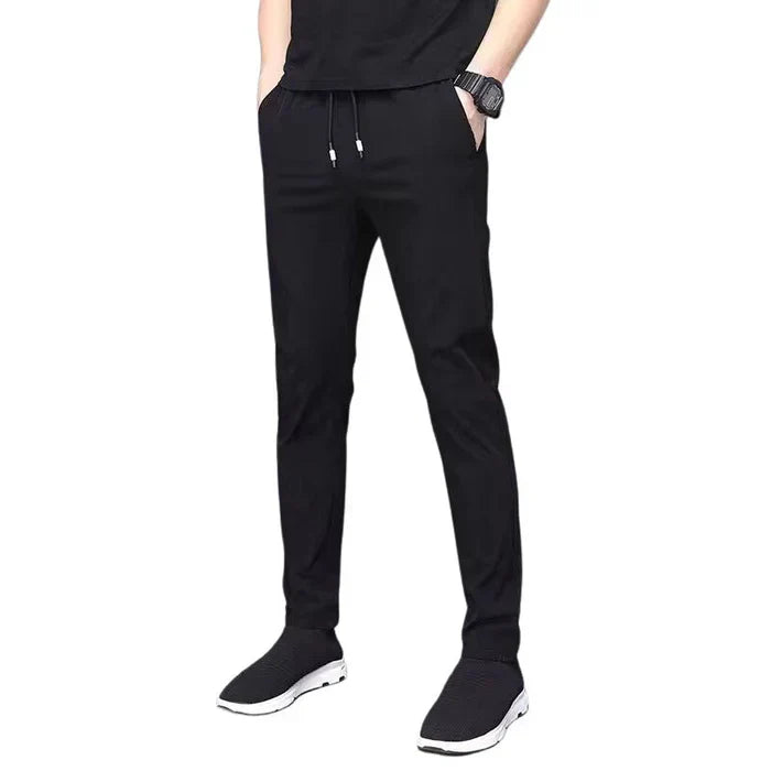 Calça Social Slim Masculina Bianchino BC228 - Modelagem slim fit moderna e elegante.