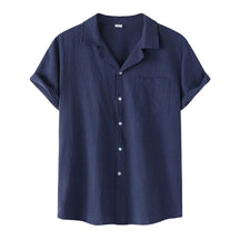 Camisa de Linho Masculina Bianchino BC002 - Tecido Nobre, Corte Clássico e Versatilidade Perfeita para Ocasiões Formais e Estilos Elegantes.