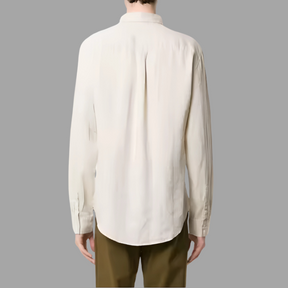 Camisa de Linho Masculina Bianchino BC346 - Design Moderno em Linho Premium com Tecnologia Anti-Amassado e Conforto Térmico.