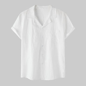 Camisa de Linho Masculina Bianchino BC002 - Tecido Nobre, Corte Clássico e Versatilidade Perfeita para Ocasiões Formais e Estilos Elegantes.