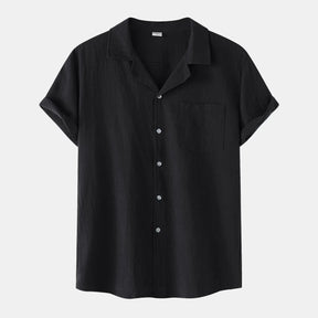 Camisa de Linho Masculina Bianchino BC002 - Tecido Nobre, Corte Clássico e Versatilidade Perfeita para Ocasiões Formais e Estilos Elegantes.