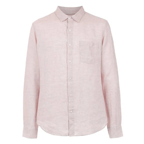 Camisa de Linho Masculina Bianchino BC346 - Design Moderno em Linho Premium com Tecnologia Anti-Amassado e Conforto Térmico.