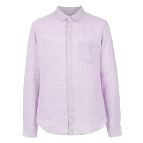 Camisa de Linho Masculina Bianchino BC346 - Design Moderno em Linho Premium com Tecnologia Anti-Amassado e Conforto Térmico.